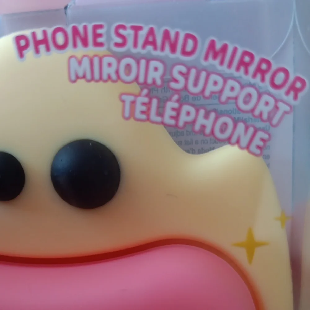 Cute Pink and Cream Portable Mirror - Picture 4 of 6